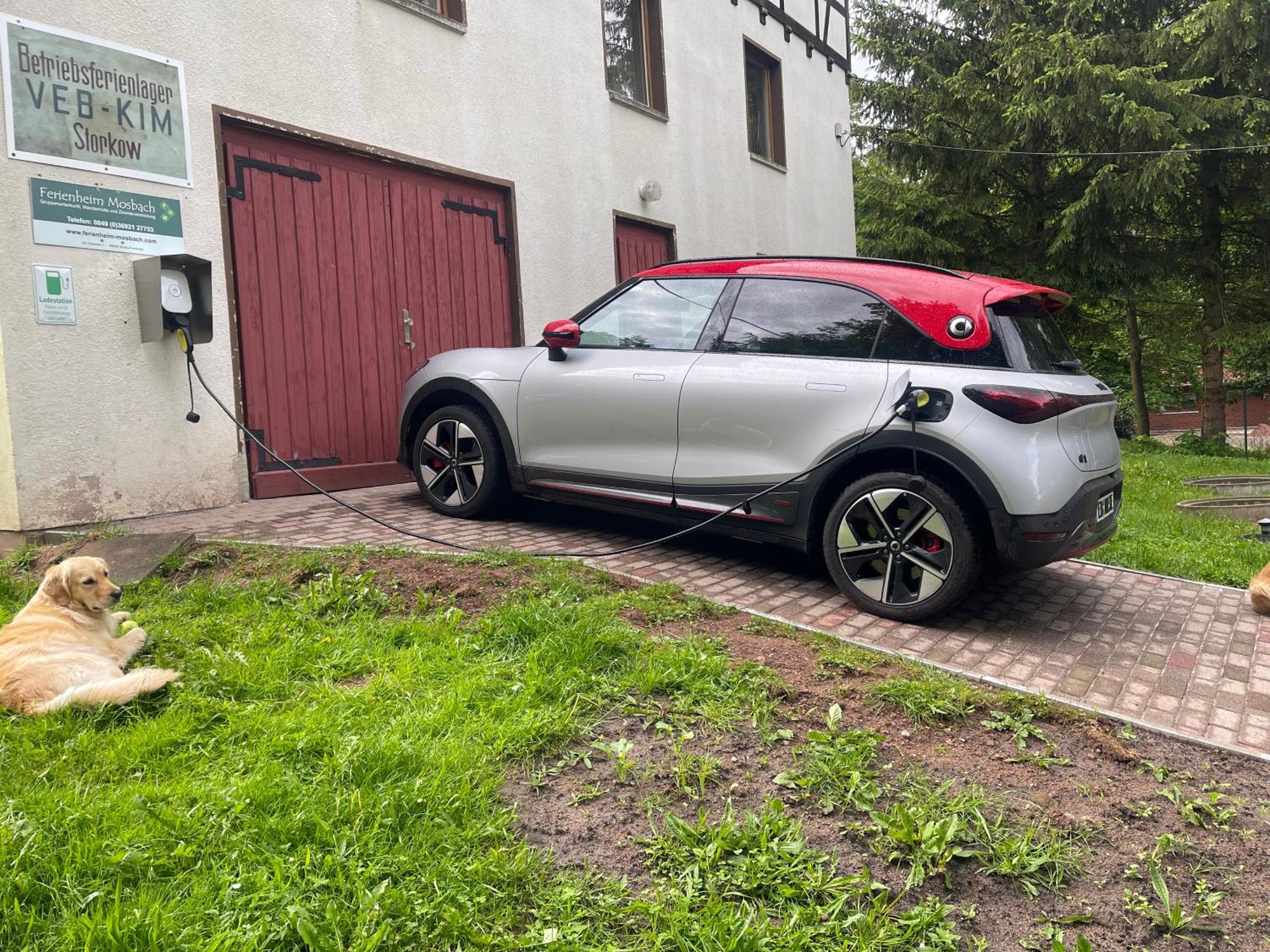 Hotel Ferienheim Mosbach Wutha-Farnroda Esterno foto